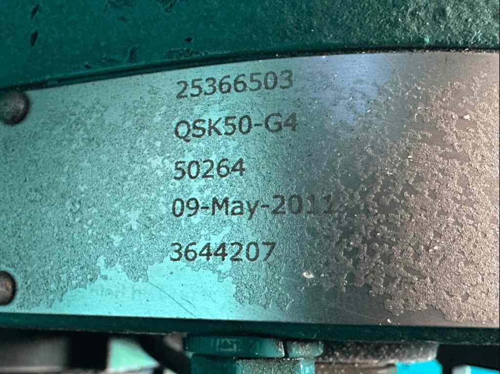 Cummins DQGAB Standby Diesel Generator - Tier 2